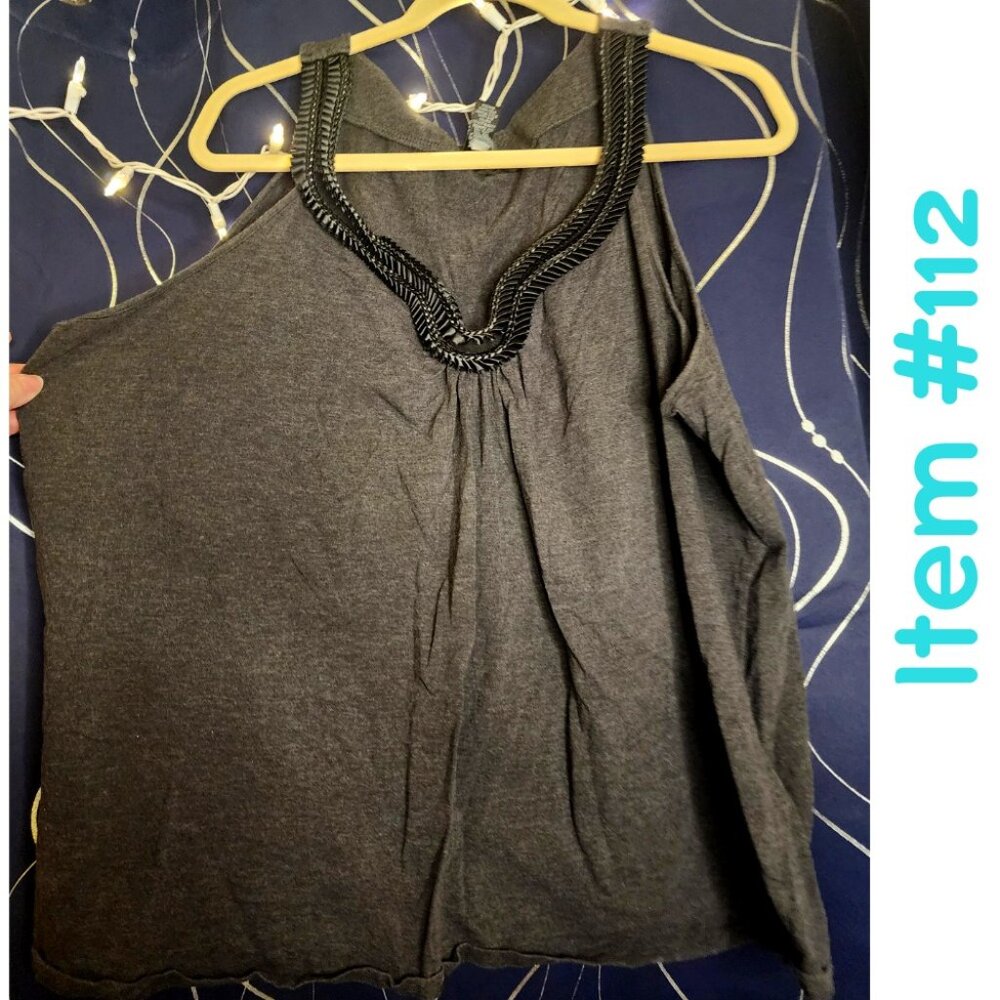 3x dark grey Spence tank